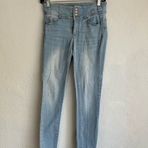 WAX Jean Light Blue Skinny Pant Size 3